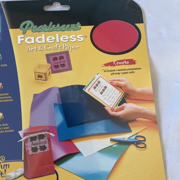 Metallic Textured & Fadeless Art & Craft Paper Sets  4 Packs - Picture 5 of 6